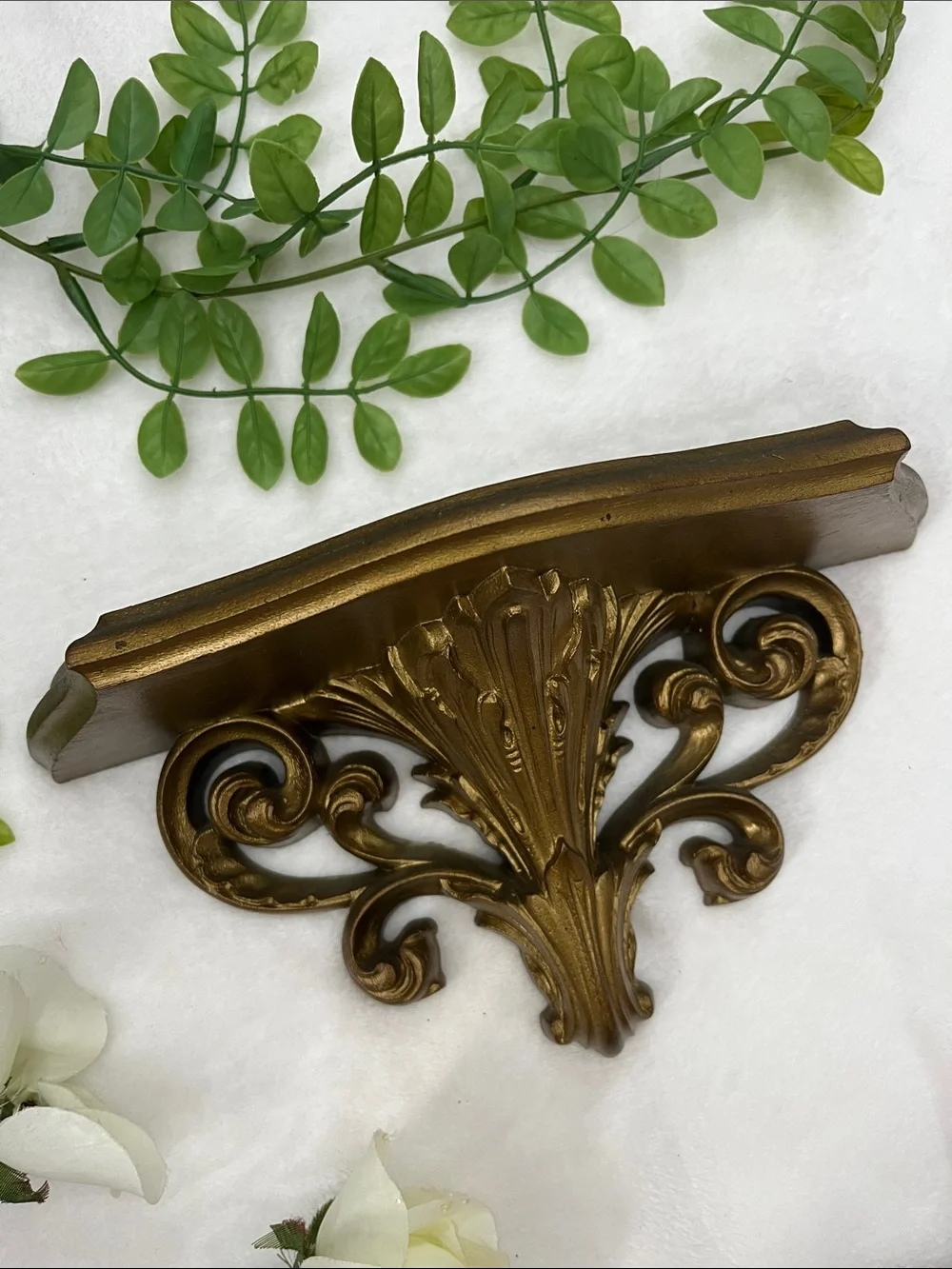 Vintage Gold Ornate Burwood Floating Shelf
